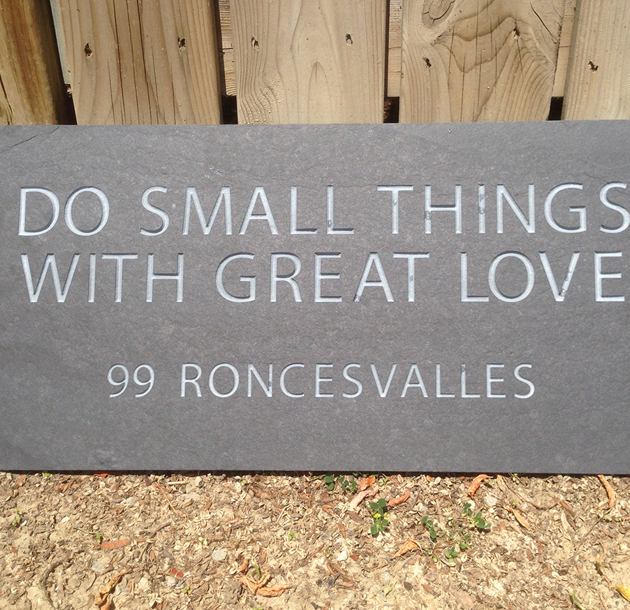 Sandblasted/Routed Signs